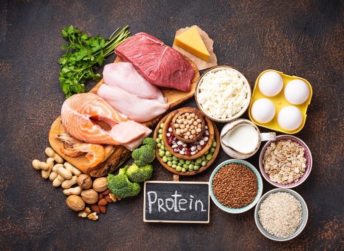 High protien food source for loss belly fat
